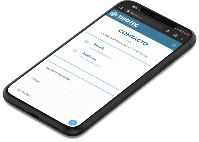 TISOTEC® Páginas Web
