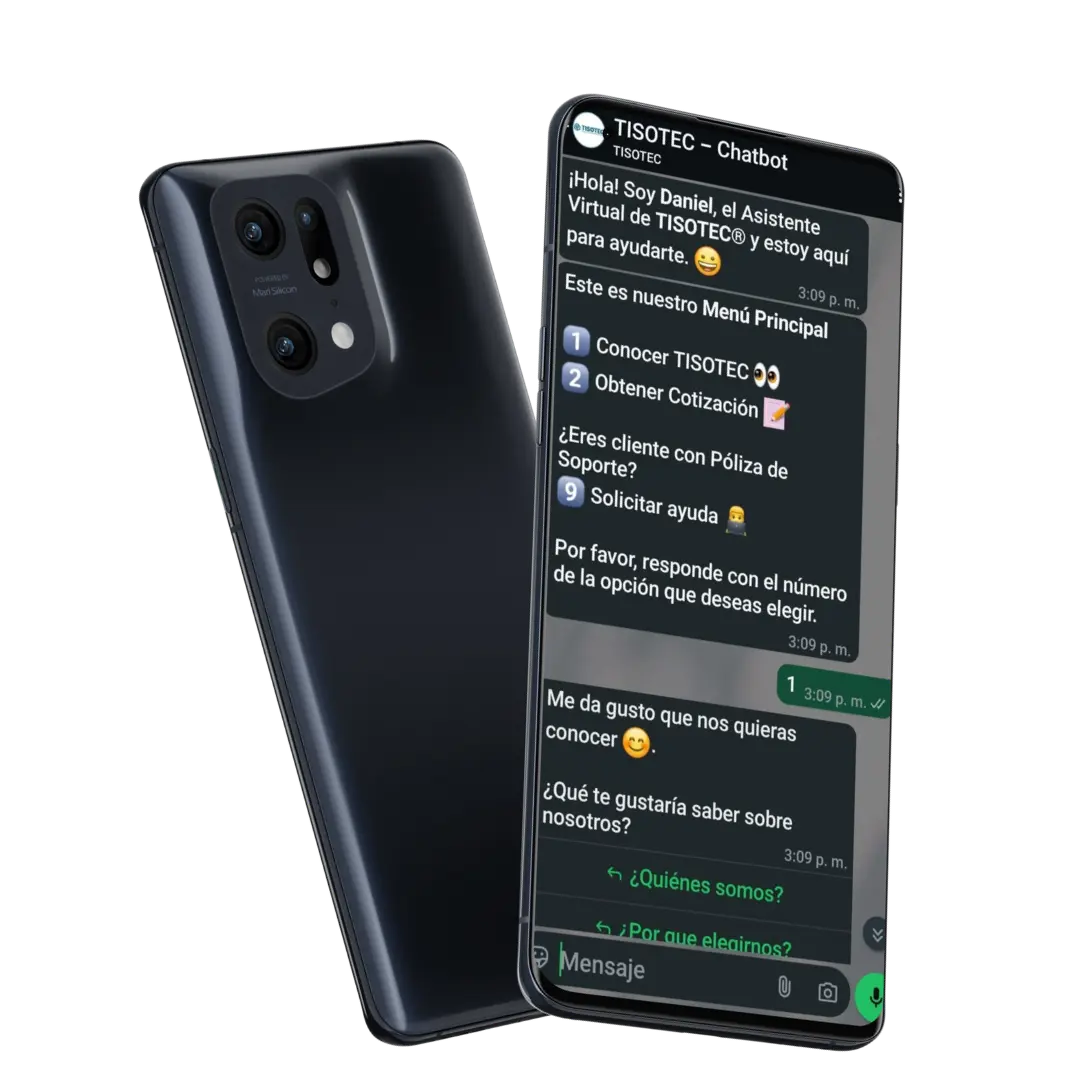 Chatbot Inteligente | TISOTEC®