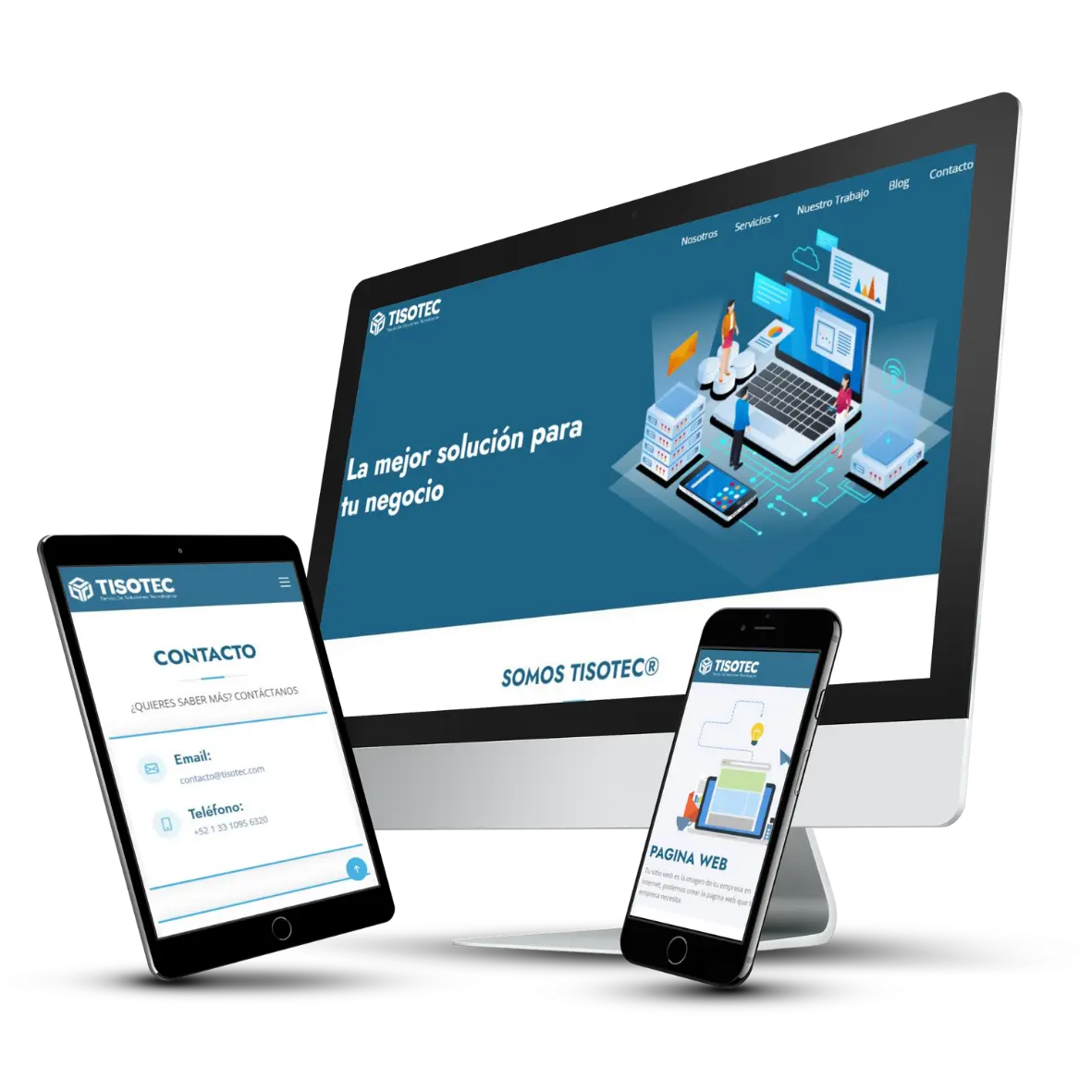 TISOTEC® Páginas Web